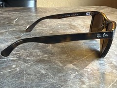 Ray Ban Polarized Tortoise Brown Sunglasses Frames Only Italy RB 4184 145m -A163