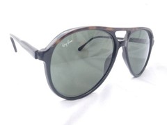Vintage B and L Ray Ban Tortoise Aviator Sunglasses Style AL 1567 France Type A