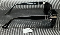 PERSOL PO3272S 95 48 Black Dark Grey Polarized Men’s 55 mm Sunglasses