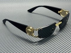 VERSACE VE2291 100287 Gold Dark Grey Men’s 59 mm Sunglasses