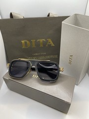DITA LXN-EVO 145mm Square Sunglasses – Crystal Grey (DTS403A01)