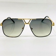 Men Sunglasses Retro Olive Green Lens Classic Designer Eye Glasses