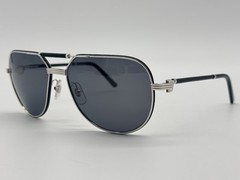 PREMIERE C DE CARTIER BLACK LEATHER SPECIAL ED SUNGLASSES NEW 100% GENUINE $2900