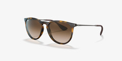 Ray-Ban RB4171 865/13 54mm Erika Rubber Havana Brown Gradient Sunglasses