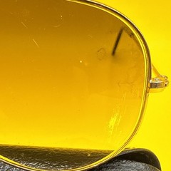 Ray-Ban RB3025 Aviator Sunglasses Gold Frame Light Brown Lens 58mm Frames Only