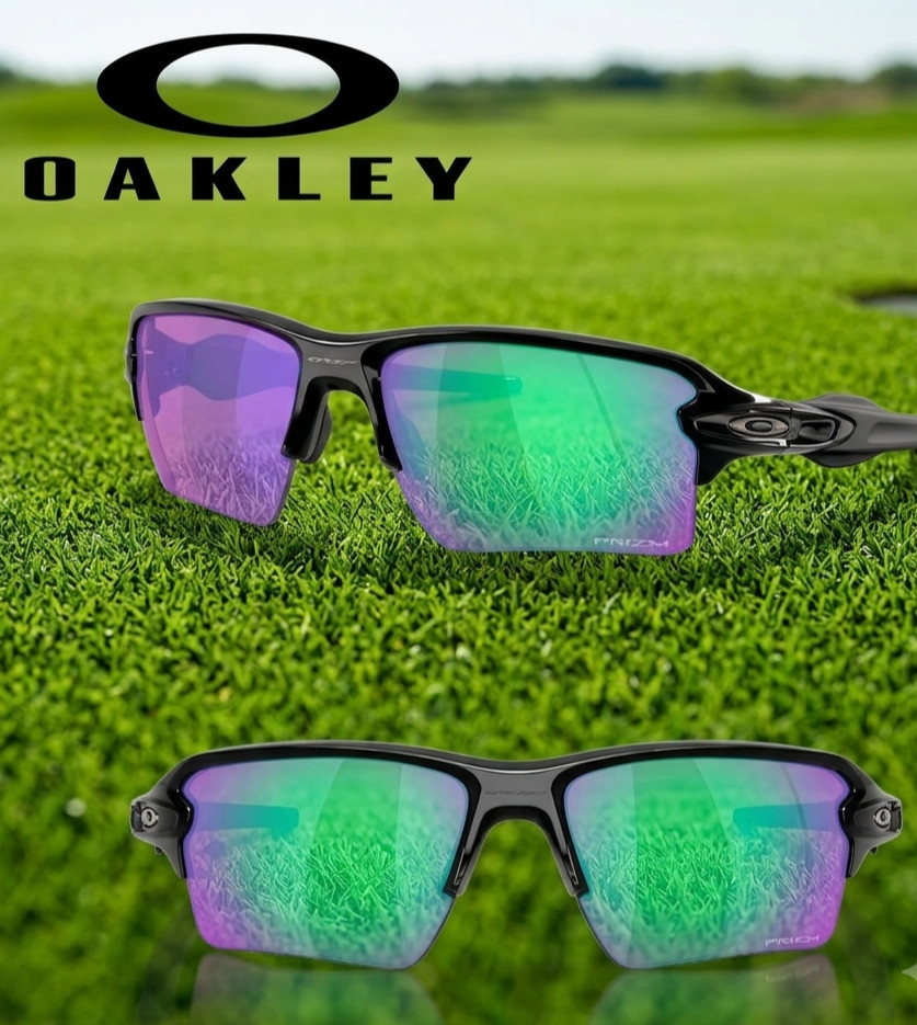 Oakley Flak 2.0 XL Sunglasses #009188 – Polished Black / Prizm Golf Brand New