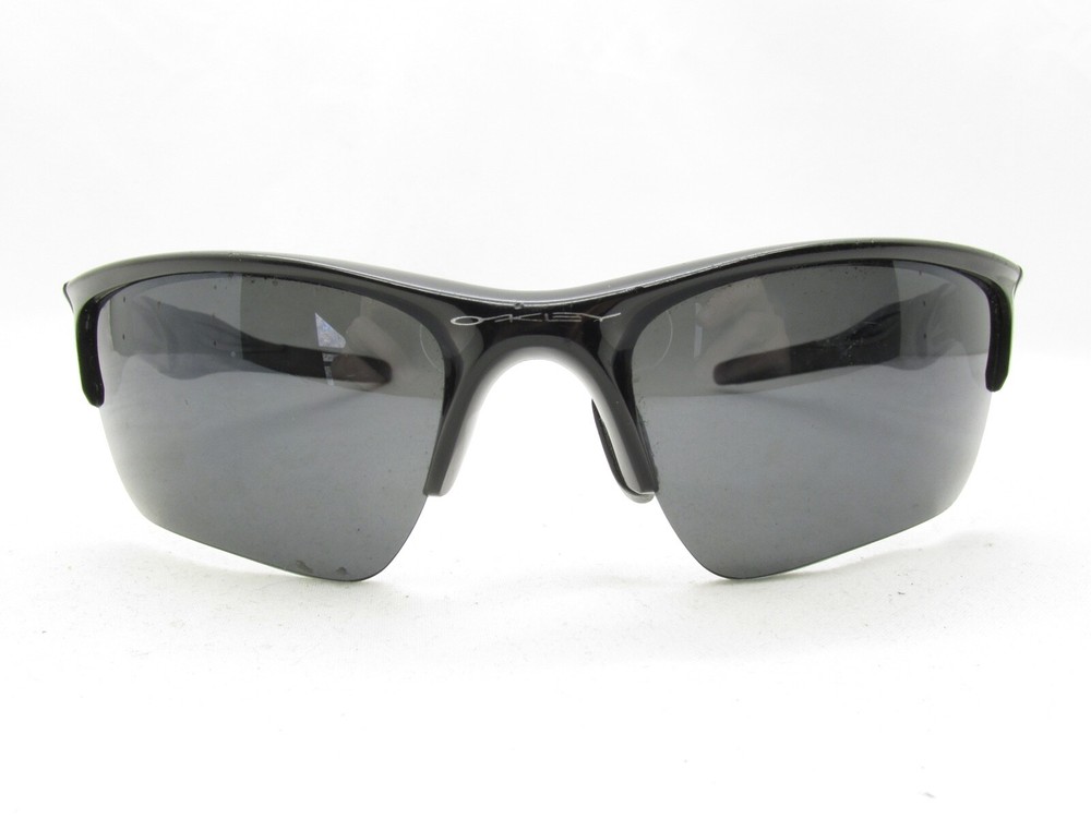 OAKLEY HALF JACKET 2.0 OO0154-01 BLACK SPORTS WRAP SUNGLASSES 62-15-133 117010
