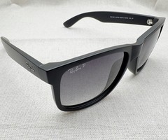 Men’s Sunglasses RB4165 622/T3 55mm Ray-Ban Justin Rubber Black Grey Gradient