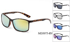 Sunglasses Men Women Sporty Flash Mirrored Vintage Eyewear Casual Glasses UV100%