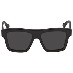 Gucci Solid Grey Square Men’s Sunglasses GG0962S 005 55 GG0962S 005 55