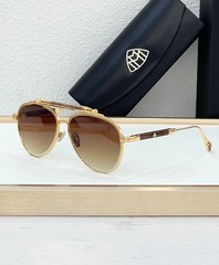New Maybach Z127 Designer Sunglasses Gold Frame 69-13-145 Luxury Pilot Glasses