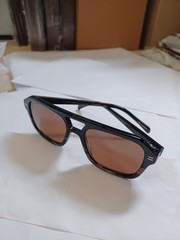 WMP Sydney Black Mineral / Brown Lens 54-20-144 Polarized Sunglasses