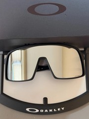 Oakley SUTRO Sunglasses OO9406 Matte Black/Silver Lens / PRIZM / SBB