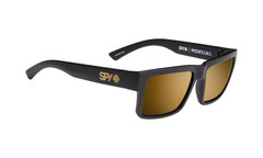 SPY Montana Sunglasses, Soft Matte Black Happy Bronze Gold Spectra 673407973417