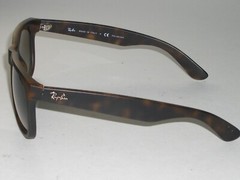 RAY BAN RB4165 JUSTIN 54[]16mm MATTE TORT BRN GRADIENT POLARIZED LENS SUNGLASSES