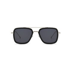 Fashion Sunglasses Men Women Square Classic Metal Frame Retro Glasses Eyewear