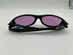 Vintage 90s OAKLEY Minute 2 Black Purple Y2K Gorpcore Sunglasses
