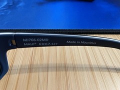 Maui Jim Kanaio Coast Wrap Sunglasses MJ766-02MD Readers