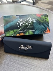 Maui Jim Red Sands Blue Polarized Sunglasses NEW IN BOX $259 432-2M/MJ0432S-003
