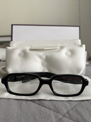 Gentle Monster x Maison Margiela MM210-01 Black/Clear – Oval Sunglasses