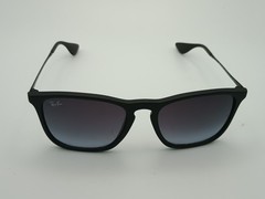 Ray-Ban Chris RB4187 622/8G Square Black Frame Gray Gradient Lens 54-18-145