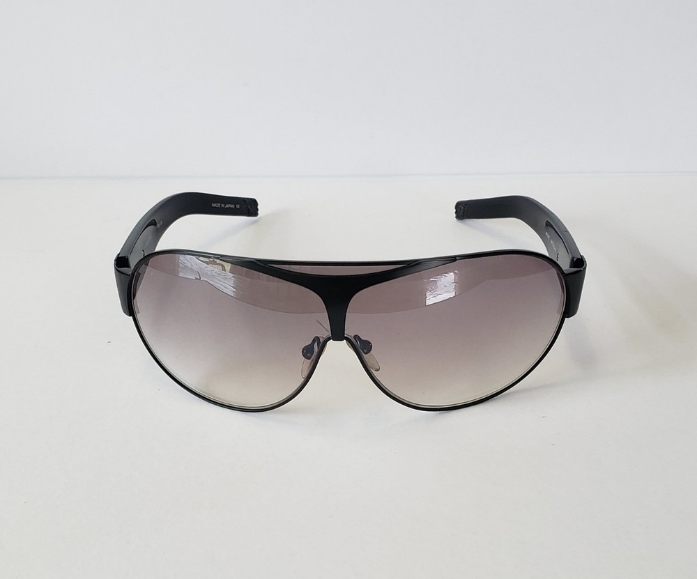 Rare Rock & Republic Apache Shield Sunglasses Black Frame Gradient Lens 135mm
