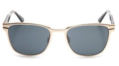 NEW HUGO BOSS 0110/S 7XBGW PALE GOLD BLACK SUNGLASSES 55-19-145 B44mm Italy
