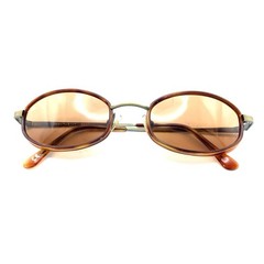 Serengeti 6477 Copper Brown Tortoise Round Oval Sunglasses Brown Lens Japan