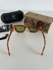 RRP 175$ NEW BRAIN DEAD POST-MODERN EYE PROTECTION ELIA HONEY SUNGLASSES