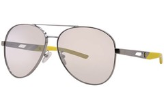 Ferrari Scuderia FZ5002D 107/6G Sunglasses Brushed Silver/Silver Mirror 60mm