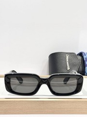 Chrome Hearts ZELDA Sunglasses Black Silver Cross Luxury Eyewear 53-21-143
