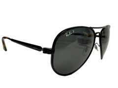 RAY BAN RB3925 002 48 Black Polarized Unisex 62 mm Sunglasses