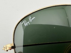 Ray Ban Cockpit RB3362 Gold Frame Aviator Sunglasses 001 59-14 3N VINTAGE
