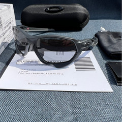 Oakley Sunglasses Plazma OO9019-0359 Black Ink Wrap Frames with Prizm Gray Lense