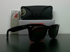 Ray-Ban RB2140 Original Wayfarer Classic Sunglasses Black G-15 50mm Never Worn