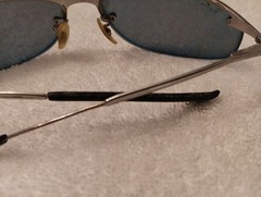 Ray-Ban Top Bar RB3179-004/82 Men’s Gunmetal Sunglasses See Pics 63 15 Polarized