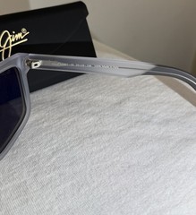 Maui Jim Sunglasses VALLEY ISLE MJ862-05 Translucent Grey/Blue Hawaii Italy Made