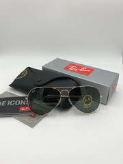 Ray-Ban RB3025 L0205 Aviator Classic Gold Frame 58mm Green G-15 Lens Sunglasses