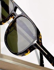 Tom Ford Rosco Sunglasses TF1022 Havana/Green 58-16-140mm With Case New