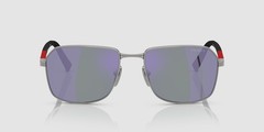 PRADA LINEA ROSSA PS A51S 5AV10J Gunmetal Dk Blue Mir Violet 57 Men’s Sunglasses