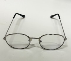 Simple Fashion Glass Silver Metal Plastic Adult Unisex Retro Vintage Style