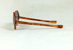 RARE OWL-EYE AMAZING SUNGLASSES VINTAGE FAMOUS FRENCH DESIGN MIDCENTURY 1960s