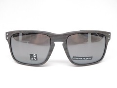 Oakley HOLBROOK MIX Sunglasses OO9384-0457 Woodgrain Frame W/ PRIZM Black Lens
