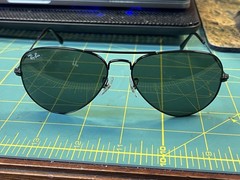 Ray-Ban RB3025 58-14 Aviator Classic Black Sunglasses
