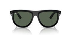 Ray-Ban Boyfriend Reverse Black/G-15 Green 56mm Sunglasses RBR0501S 6677VR 56-18
