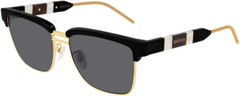 Gucci GG 0603 S-001 Black / Grey 001 Size 56 Sunglasses