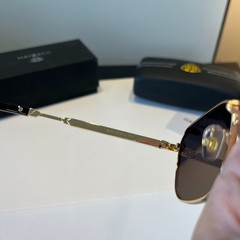 MAYBACH MACH ONE Gold Black Gray 55口18-143 Luxury Sunglasses w/ Case