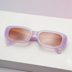Small Frame Sunglasses Candy Color UV400 Lenses Retro Unisex Party Glasses