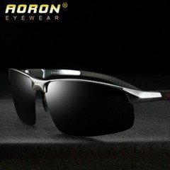 Aluminum HD Polarized Photochromic Sunglasses Men Driving Eyewear Sports Glasses