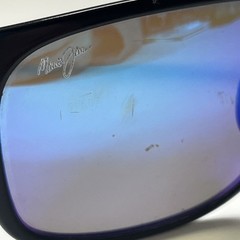 Maui Jim Red Sands B432-2M Sunglasses Black Frame/Blue Hawaii Polarized Lenses